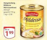 Aktuelles Mildessa Weinsauerkraut Angebot bei GLOBUS in Jena ab 1,99 €
