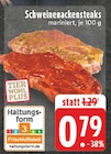 Schweinenackensteaks mariniert im aktuellen EDEKA Prospekt