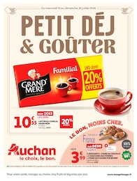 Prospectus Auchan Hypermarché, "PETIT DÉJ & GOÛTER" à Angoulême et alentours, 52 pages, 15/07/2026 - 26/07/2026 Catalogue Auchan Hypermarché "PETIT DÉJ & GOÛTER" à Angoulême et alentours, 52 pages, 15/07/2026 - 26/07/2026