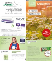 Aktueller LINDA Premiumapotheke Apotheken Prospekt in Bad Säckingen und Umgebung, "Aktuelle Angebote" mit 3 Seiten, 01.09.2025 - 30.09.2025