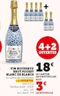 Vin mousseux brut Blanc de Blancs - Foussy en promo chez Super U Orvault à 18,00 €