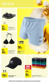 Promos Casquette dans le catalogue "TOUTES EN BEAUTÉ" de Carrefour Casquette en promo dans le catalogue Carrefour à la page 17