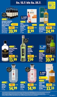 Gin im Lidl Prospekt "LIDL LOHNT SICH" mit 69 Seiten (Fürth)