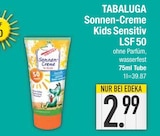 Sonnen-Creme Kids Sensitiv LSF 50 von Tabaluga im aktuellen EDEKA Prospekt für 2,99 €