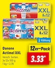 Actimel XXL von Danone für 3,33 € bei Lidl im Angebot Actimel XXL von Danone im aktuellen Lidl Prospekt