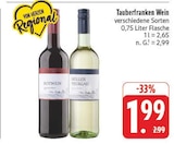 E center Tauberbischofsheim - Wein Angebot im Prospekt Wein bei E center im Tauberbischofsheim Prospekt für 1,99 €