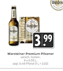 Aktuelle Warsteiner Angebote bei Hieber in Lörrach Aktuelles Premium Pilsener Angebot bei Hieber in Lörrach ab 3,99 €