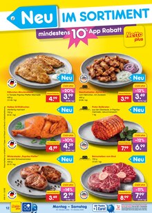 Rindfleisch im Netto Marken-Discount Prospekt "Aktuelle Angebote" mit 68 Seiten (Jena)