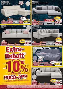 Couch im POCO Prospekt "BLACK DEALS" mit 10 Seiten (Oberhausen)