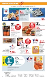Prix et réduction Gambas dans le prospectus Super U en cours Offre Gambas dans le catalogue Super U du moment à la page 12