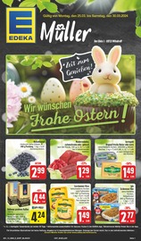 Aktueller EDEKA Supermarkt Prospekt in Wilsdruff und Umgebung, "Wir lieben Lebensmittel!" mit 24 Seiten, 25.03.2024 - 30.03.2024