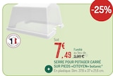 Promo Serre pour potager carré sur pieds «CITOYEN» à 7,49 € dans le catalogue Botanic à Vivier-Au-Court