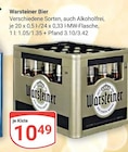 Bier Angebote von Warsteiner bei GLOBUS Neustadt für 10,49 €