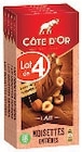 Tablettes de chocolat - COTE D'OR en promo chez Super U Wattrelos à 9,15 €