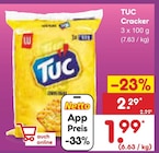 Cracker von TUC für 1,99 € bei Netto Marken-Discount im Angebot Cracker von TUC im aktuellen Netto Marken-Discount Prospekt