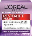 Revitalift Filler Soin Anti-rides Jour Hyaluron - L'OREAL REVITALIFT en promo chez Intermarché Hyper Revitalift Filler Soin Anti-rides Jour Hyaluron - L'OREAL REVITALIFT dans le catalogue Intermarché Hyper