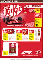 Prix et réduction Kit Kat dans le prospectus Carrefour en cours Offre Kit Kat dans le catalogue Carrefour du moment à la page 23