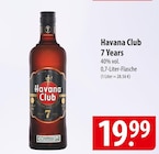 Aktuelles Havana Club 7 Years Angebot bei famila Nordost in Falkensee ab 19,99 €