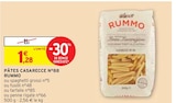 Pâtes casarecce n°88 - RUMMO à 1,28 € dans le catalogue Intermarché