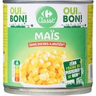 Maïs sans sucres ajoutés - CARREFOUR CLASSIC' dans le catalogue Carrefour