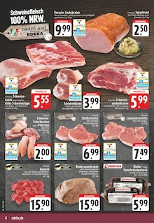 Fleisch im EDEKA Prospekt "Aktuelle Angebote" mit 24 Seiten (Moers)