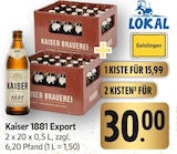 E center Uhingen - Kaiser 1881 Export Angebot im Prospekt Kaiser 1881 Export bei E center im Uhingen Prospekt für 15,99 €