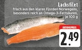 Lachsfilet bei E center im Neuss Prospekt für 2,49 €