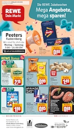 REWE Prospekt "Dein Markt" für Voerde, 30 Seiten, 22.09.2025 - 27.09.2025