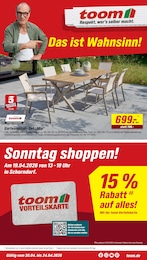toom Baumarkt Prospekt für Schorndorf: "Respekt, wer's selber macht.", 24 Seiten, 20.04.2026 - 24.04.2026