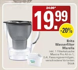 Wasserfilter Marella im Angebot bei WEZ in Minden Wasserfilter Marella Angebote von Brita bei WEZ Minden für 19,99 €