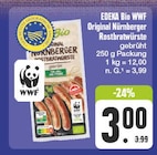 Aktuelles Original Nürnberger Rostbratwürste Angebot bei EDEKA in Leipzig ab 3,00 €