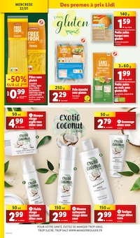 Promo Masque Argile dans le catalogue Lidl du moment à la page 34