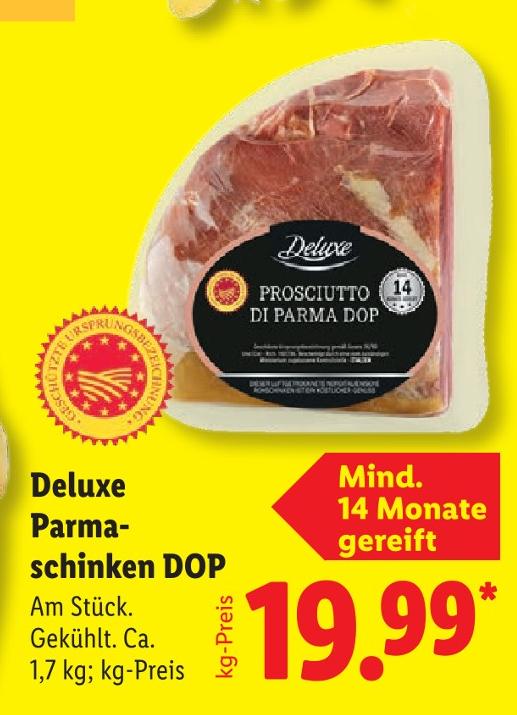Parmaschinken DOP
