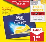 Butter oder Streichzart Angebote von Weihenstephan bei Netto Marken-Discount Dresden für 1,99 €