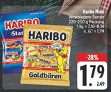 Minis Angebote von Haribo bei EDEKA Hof für 1,79 €