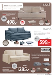 Schlafsofa im Zurbrüggen Prospekt in Menden Aktueller Zurbrüggen Prospekt mit Schlafsofa, "Schlafsofa Spezial", Seite 3