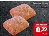 Roggenbrötchen Angebote bei Marktkauf Schwabach für 0,39 €