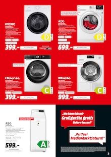 Waschmaschine im aktuellen MediaMarkt Saturn Prospekt (Stade (Hansestadt)) Waschmaschine im MediaMarkt Saturn Prospekt "LET'S GO! DEALS" mit 16 Seiten (Stade (Hansestadt))