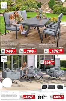 Wohnzimmertisch im porta Möbel Prospekt "Garden FLAIR" mit 8 Seiten (Leipzig)