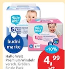 Junior Plus Premium Windeln im Angebot bei budni in Seevetal Junior Plus Premium Windeln Angebote von Hallo Welt bei budni Seevetal für 4,99 €