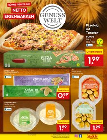 Pizza im Netto Marken-Discount Prospekt "Aktuelle Angebote" mit 61 Seiten (Fürth)