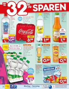 Coca Cola im Netto Marken-Discount Prospekt "Aktuelle Angebote" mit 75 Seiten (Konstanz)