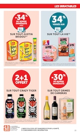Promos Vin dans le catalogue "L'ANNIVERSAIRE GAGNANT DES MAGASINS U" de Hyper U Vin en promo dans le catalogue Hyper U à la page 15