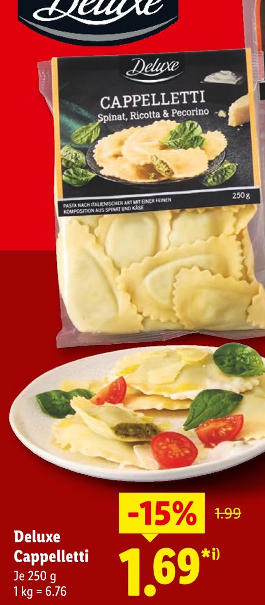 Cappelletti Spinat, Ricotta & Pecorino