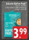 Kaffee Pads im Angebot bei EDEKA in Schwerte Kaffee Pads Angebote von Eduscho bei EDEKA Schwerte für 3,99 €