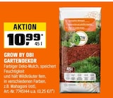 GARTENDEKOR im Angebot bei OBI in Bochum GARTENDEKOR Angebote von GROW BY OBI bei OBI Bochum für 10,99 €