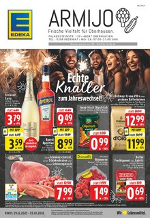 Kaffeebohnen im EDEKA Prospekt "Aktuelle Angebote" mit 26 Seiten (Oberhausen)