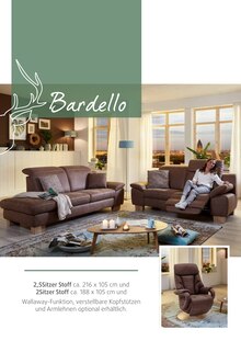 Sofa im Polstermöbel Fischer Prospekt "Chalet Alpine Sortiment" mit 18 Seiten (Heilbronn)