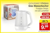 Glas-Wasserkocher im Angebot bei Zimmermann in Langenhagen Glas-Wasserkocher Angebote von GOURMETmaxx bei Zimmermann Langenhagen für 9,99 €