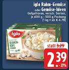 Rahm-Gemüse oder Gemüse-Ideen im Angebot bei E center in Menden Rahm-Gemüse oder Gemüse-Ideen Angebote von iglo bei E center Menden für 2,39 €